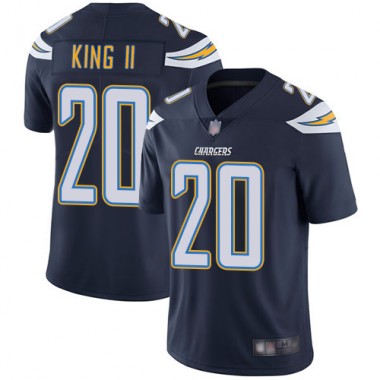 Los Angeles Chargers NFL Football Desmond King Navy Blue Jersey Men Limited  #20 Home Vapor Untouchable